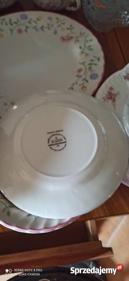 Sosjerka Summer Chinz Johnson Brothers Made in Porcelana i szkło pomorskie Gdańsk