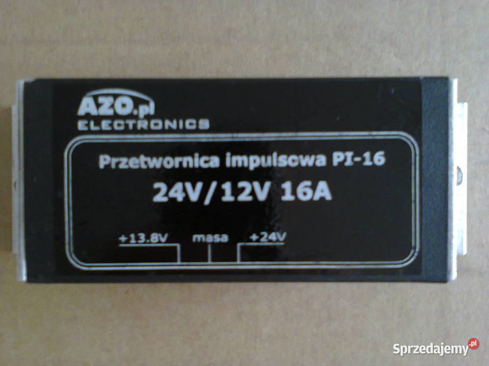 Przetwornica napięcia z 24V na 12V Ruda Śląska sprzedam
