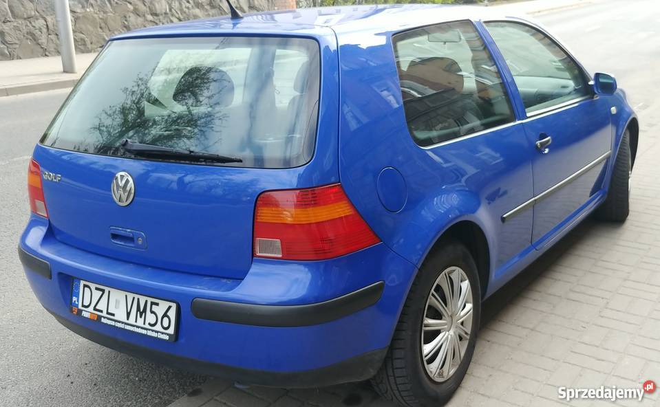 WV Golf 4 niebieski dolnośląskie Lubań