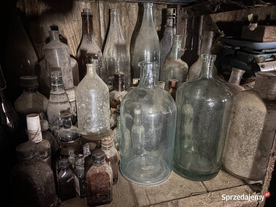 stara butelka alkocholu PRL winie wodce piwie podlaskie sprzedam