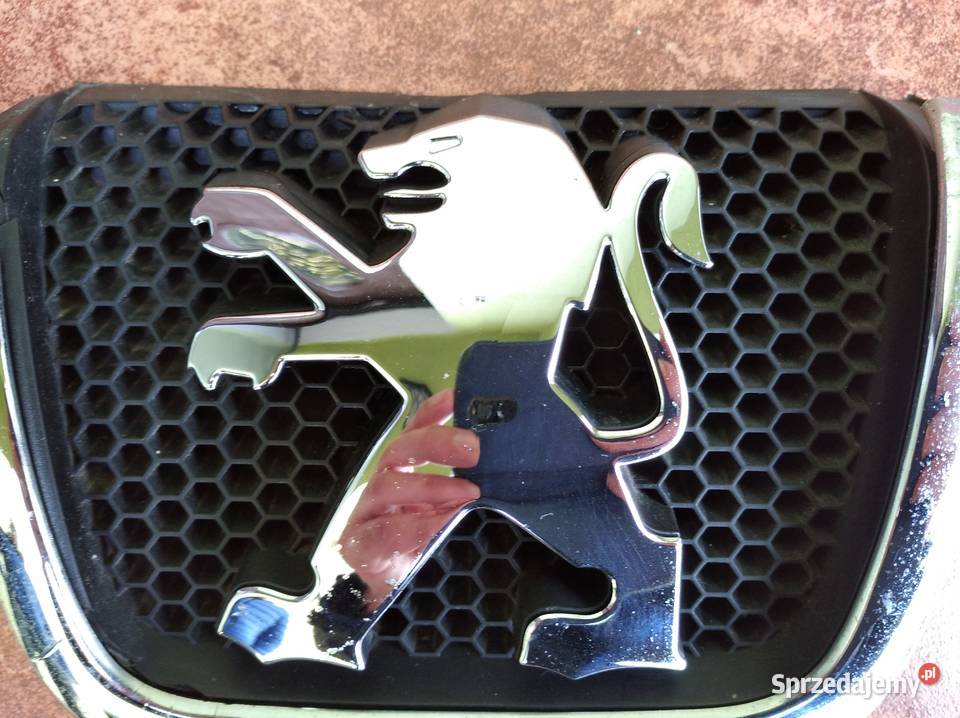 Peugeot znaczek logo emblemat przednia atrapa osobowe Jarocin