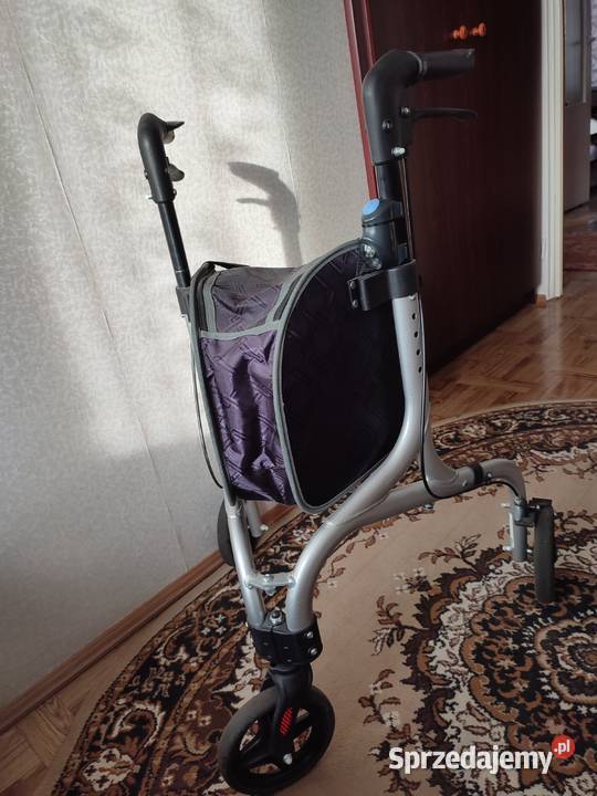 Balkonik chorej starszej osoby 3 kołowy nowy Lubsko