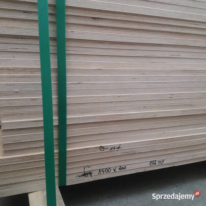 Sklejka odpadowa surowa suchotrwała 1516mm Brzeźno sprzedam