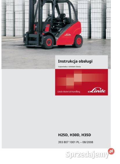 Linde H20T H25T H30T H35T H20D H25D H30D H35D