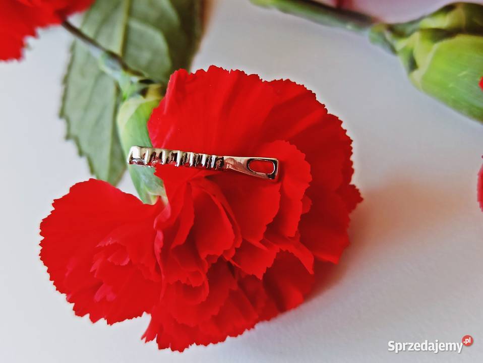 Podłużna delikatna zawieszka łezka cyrkonie srebrne Warszawa