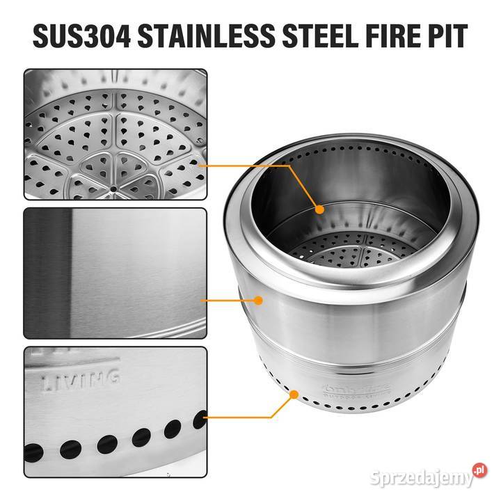 Onlfire Palenisko Bezdymne Palone Drewnem Częstochowa