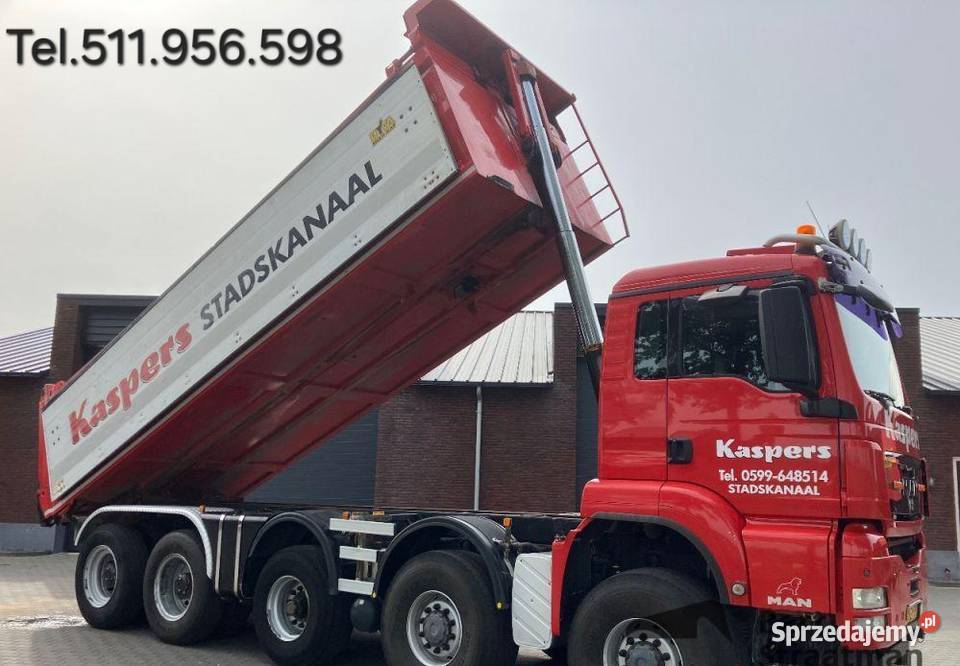 Wywrotka 5 osiowa 10x8 Man Euro 6 sprzedam