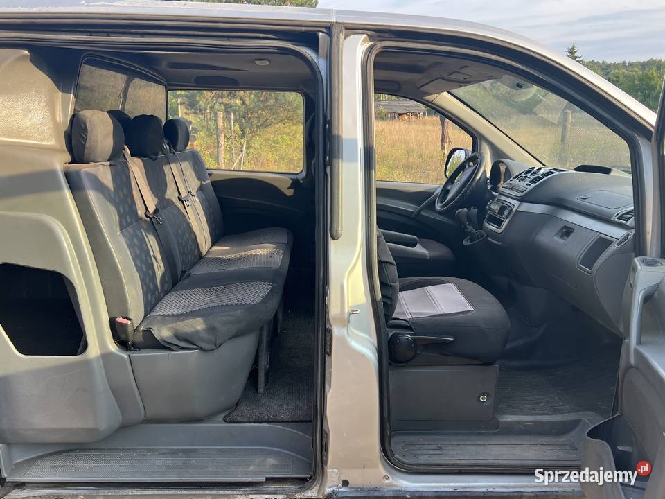 Mercedes vito 6 osobowy nieuszkodzony lubuskie Zielona Góra sprzedam