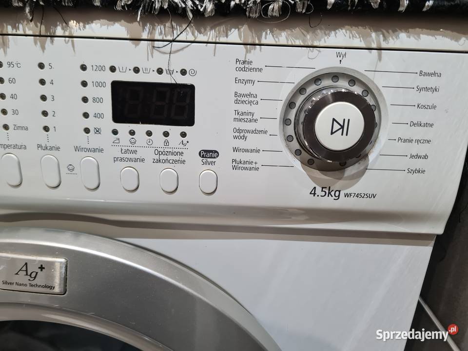 Mała pralka Samsung Ag 45 42 głeboka 80cm