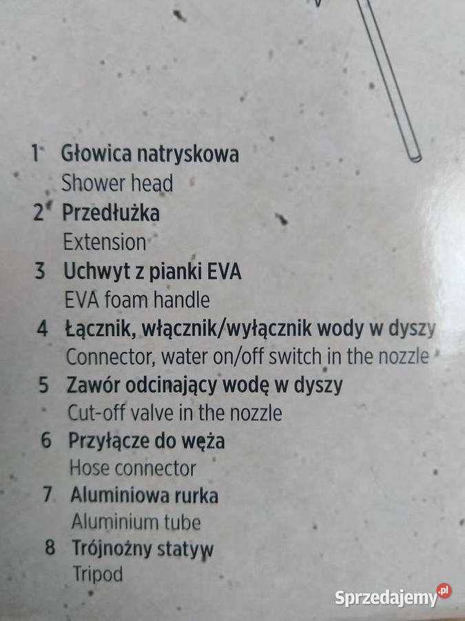 NAJTANIEJ Prysznic Ogrodowy Regulowany Obrotowy Zabrze sprzedam