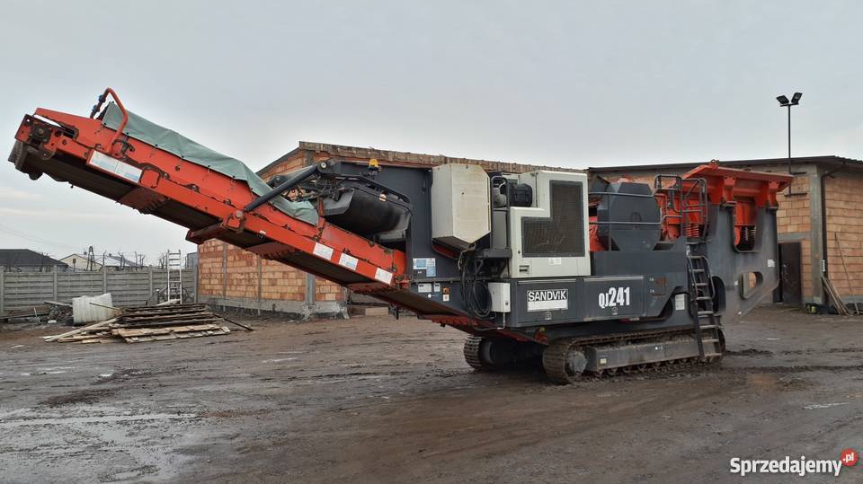 Kruszarka szczękowa Sandvik QJ241 2014 Extec Rok produkcji 2014 Pozostałe mazowieckie Sochaczew
