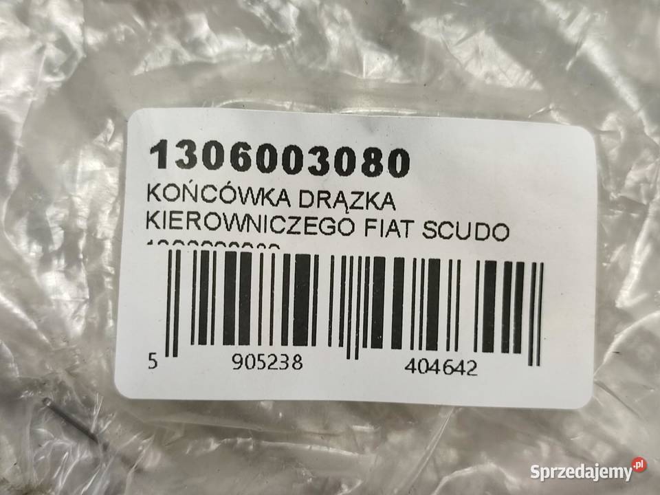 KOŃCÓWKA DRĄZKA KIEROWNICZEGO FIAT SCUDO 19 D lubelskie