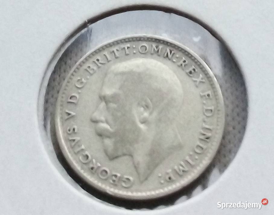 WIELKA BRYTANIATRZY PENCE1920 r SREBRO Legionowo