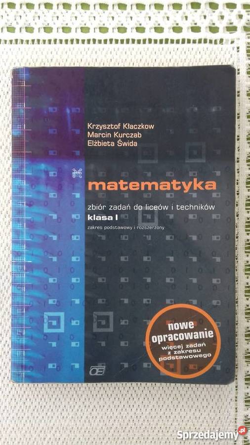 Matematyka liceum technikum podręcznik szkoła ponadgimnazjalna Małkinia Górna