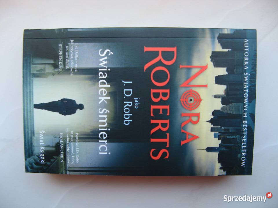 7 x Nora Roberts Dotyk śmierci Świadek śmierci wielkopolskie Poznań