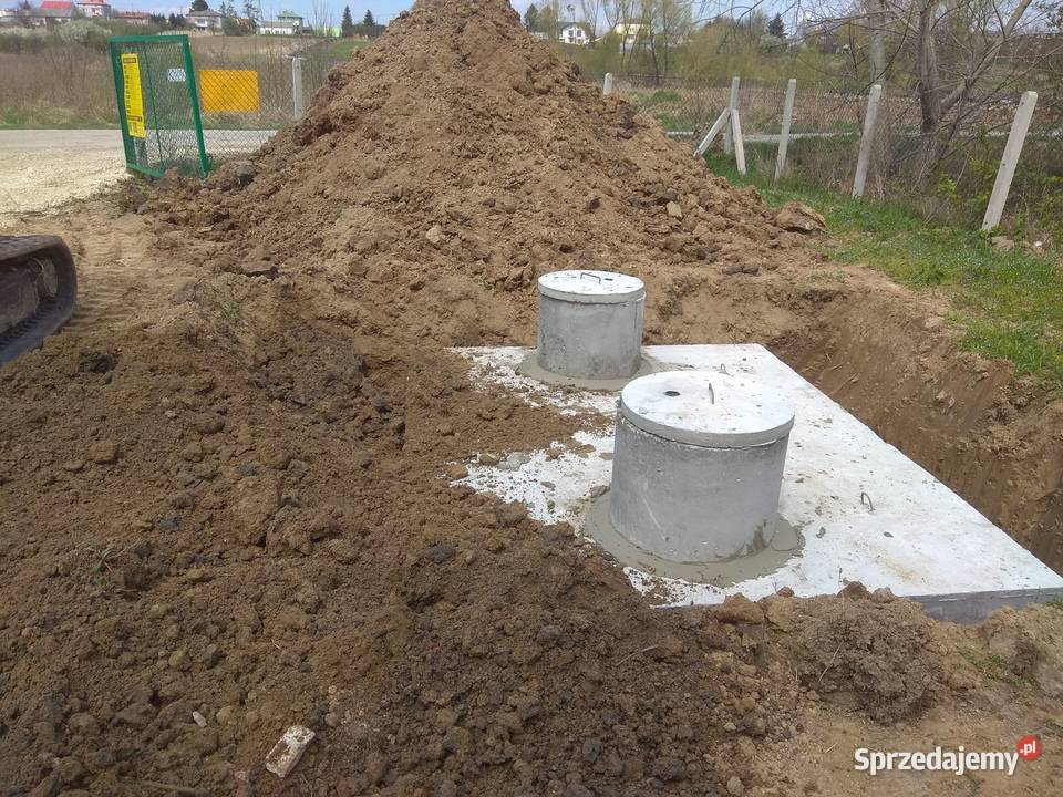 szambo betonowe zbiornik 8m3 producenta mazowieckie Tarczyn