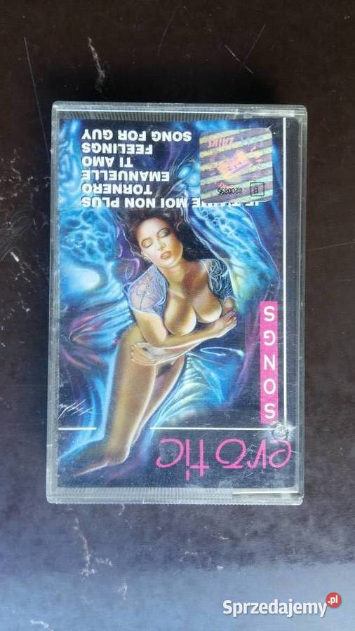 Kaseta magnetofonowa Erotic songs Wyd Magic Siemiatycze