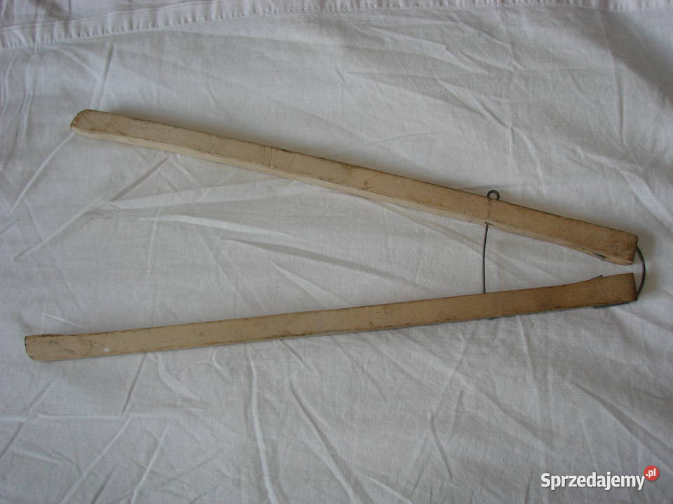 drewniane szczypce do wyciągania prania PRL Pruszcz Gdański sprzedam
