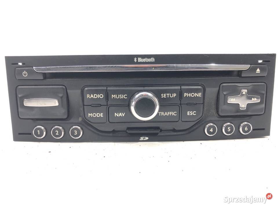 RADIO CITROEN C4 PICASSO I 96737708XT 0613 podkarpackie sprzedam