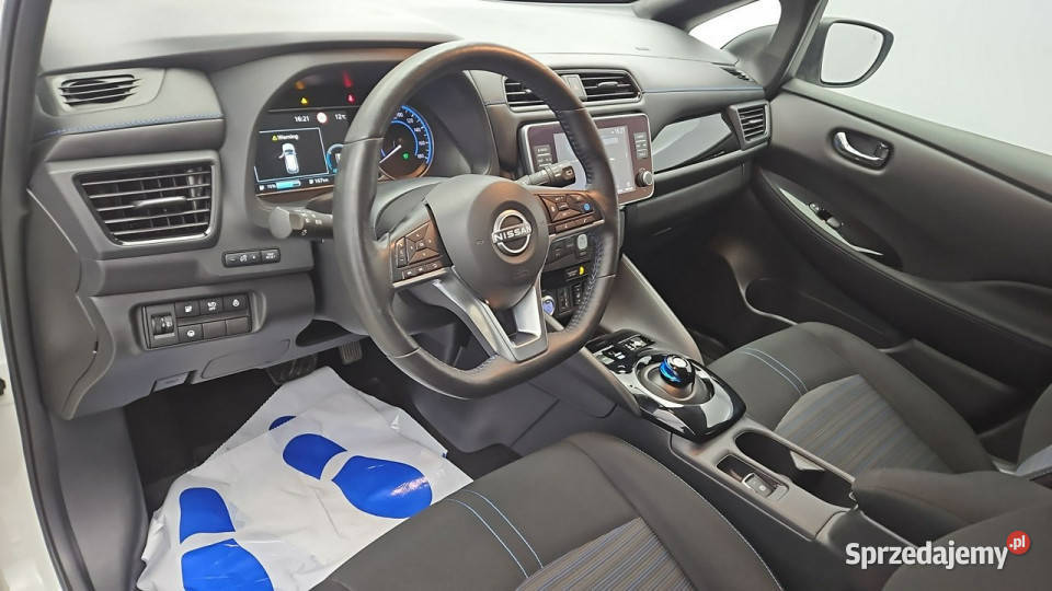 Nissan Leaf 40kWh NConnecta Z Polskiego Salonu kurtyny powietrzne
