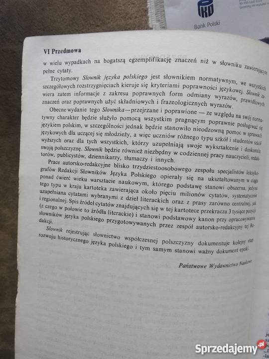 SLOWNIK JEZYKA POLSKIEGO wydPWN 3 tomy 30 zl encyklopedie, słowniki, leksykony