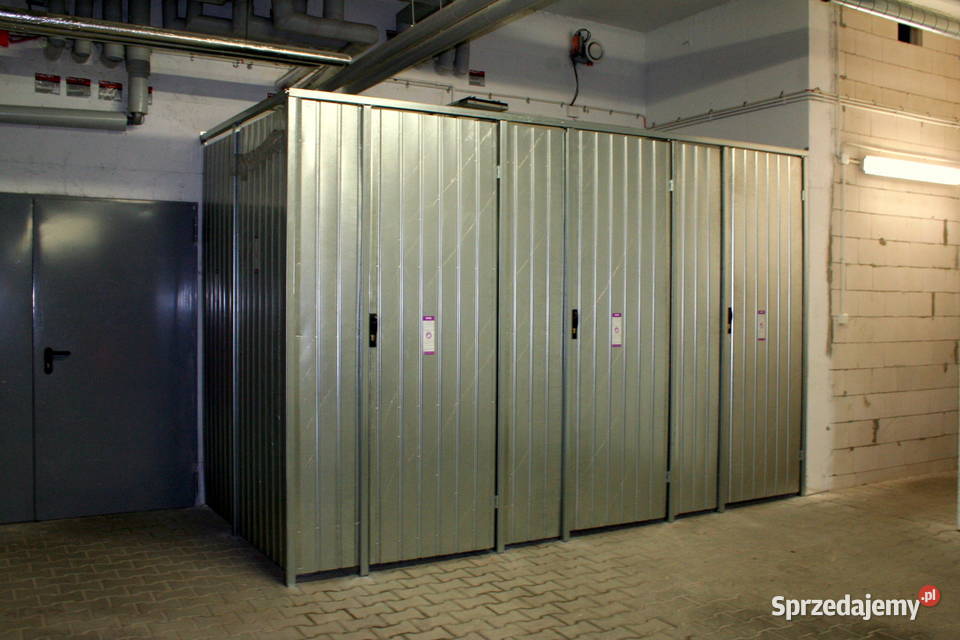 Boksy garażowe komórki lokatorskie schowki na Elbląg
