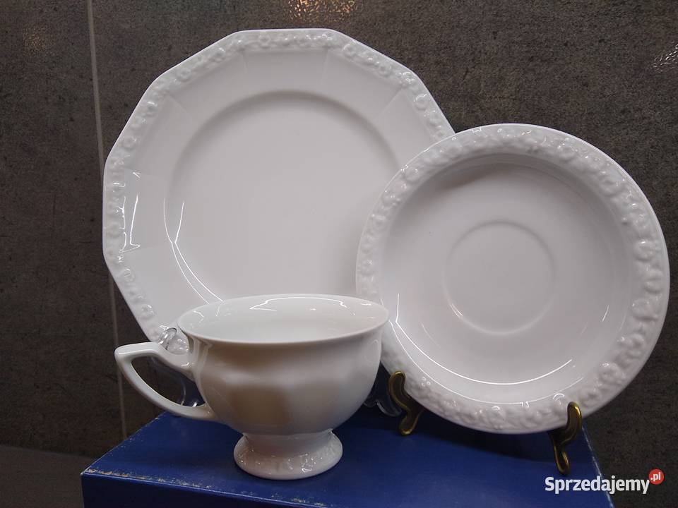 Zestaw filiżanka Rosenthal Biała Maria Classic Porcelana i szkło Kalisz sprzedam
