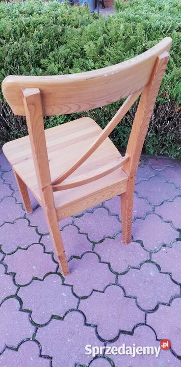 Krzesła 2 sztuki Ingolf Ikea drewniane krzesło Krzesła mazowieckie Sulbiny