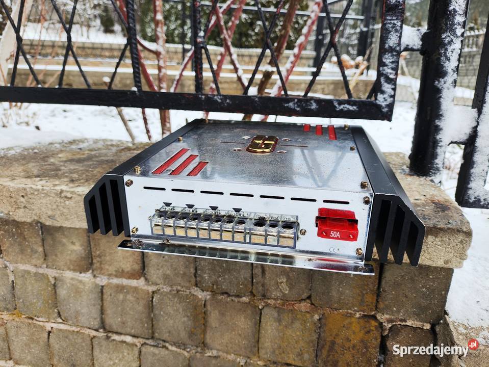 Wzmacniacz samochodowy 4 kanałowy GS Audio 4300S Niegowonice