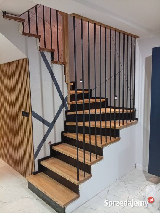 Schody drewniane konstrukcje metalowe Chorzów