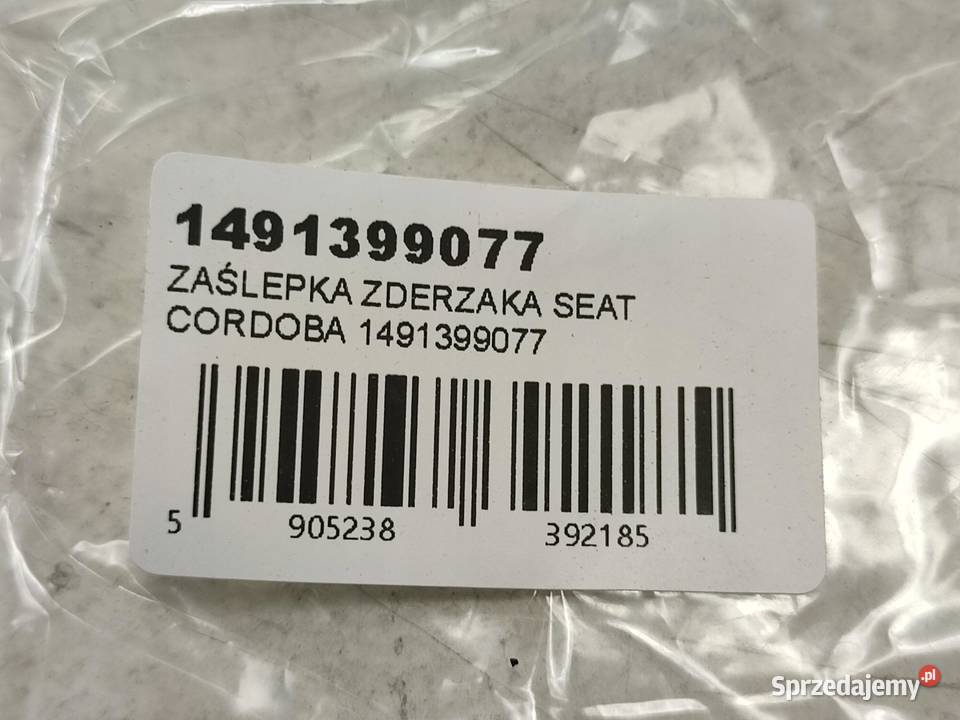 ZAŚLEPKA WYKOŃCZENIA WNĘTRZA SEAT CORDOBA I osobowe