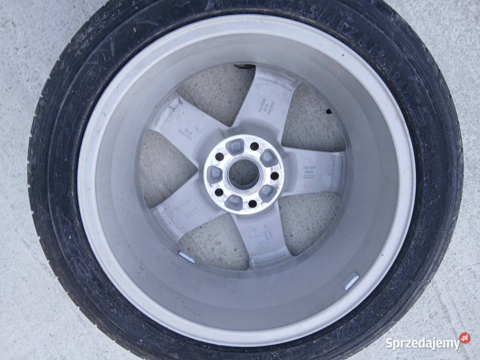 Felga Aluminiowa 4F0601025E Audi A4 B6 75Jx17 Szczerbice