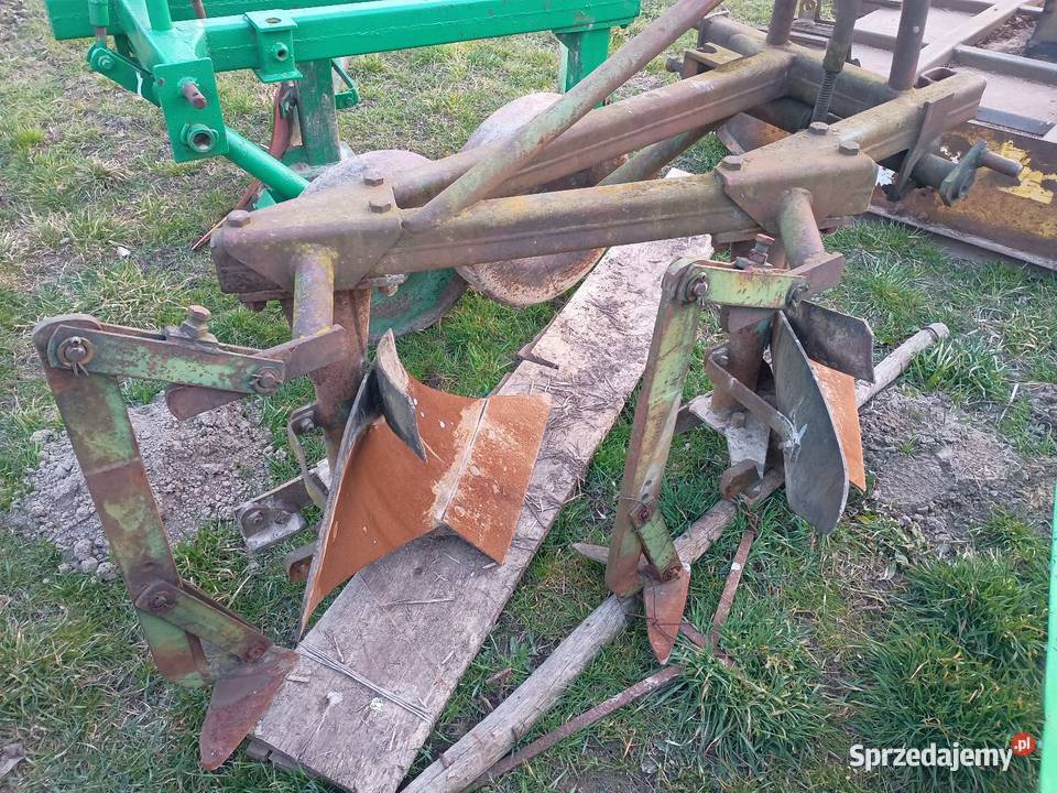 Pług 2 skibowy Unia Grudziądz Chobrzany