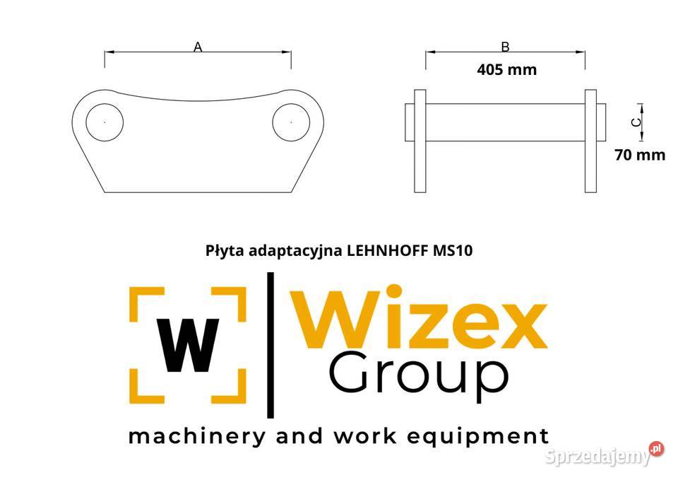 Płyta adaptacyjna LEHNHOFF MS10 Mszana Dolna