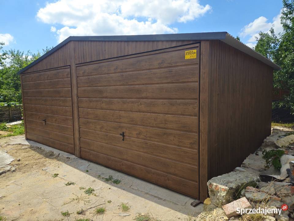 6x58 Garaze Blaszane Garaż Blaszany Blaszak 35m2 sprzedam