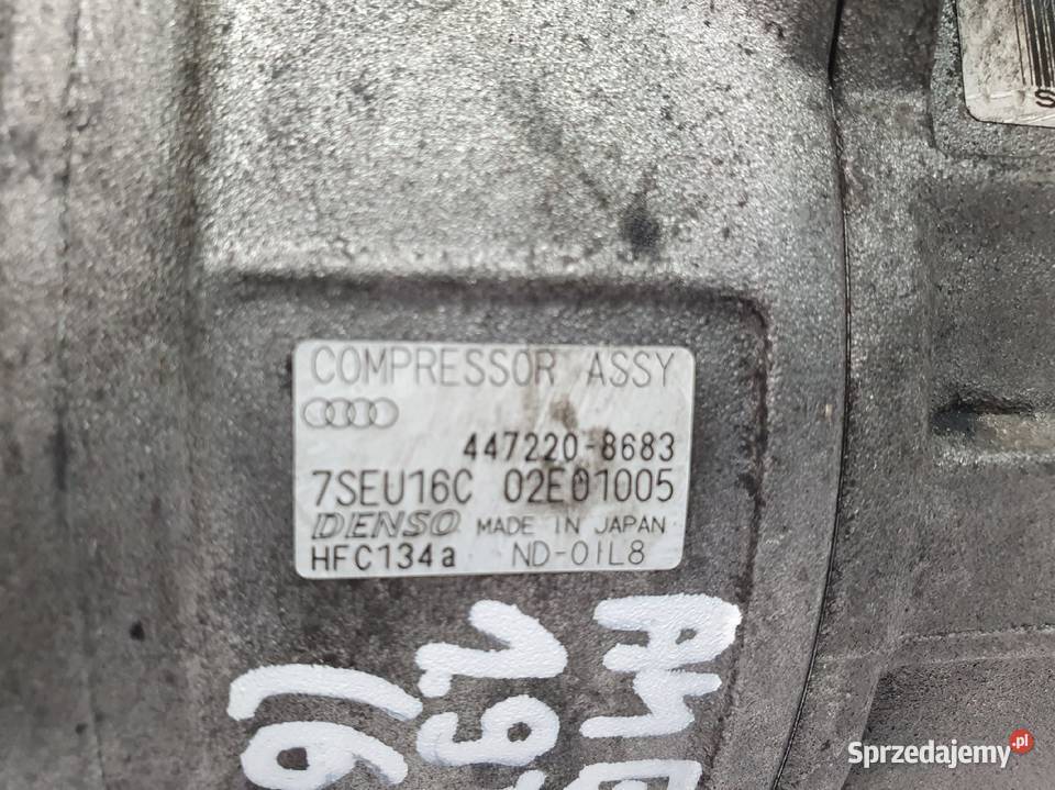 SPRĘŻARKA KLIMATYZACJI Audi A4 B6 19 TDI Denso Chełm sprzedam