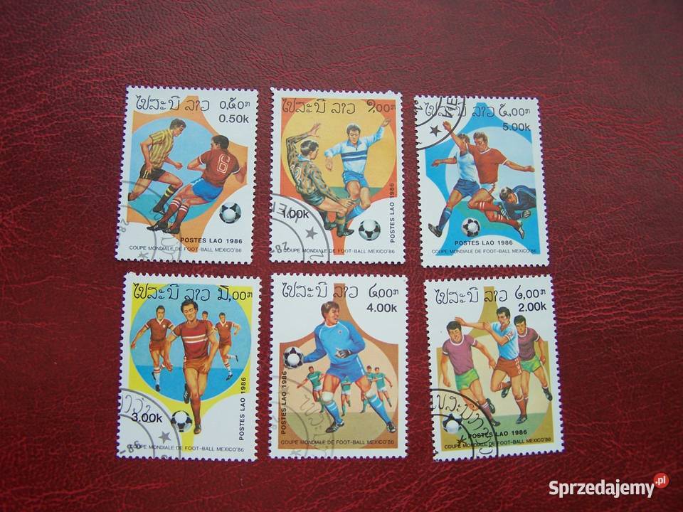 Laos 1986 CTO Mi 88287 Sport Piłka nożna MŚ Tychy
