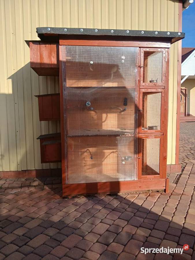 Woliera z papugami okazja Zgórze
