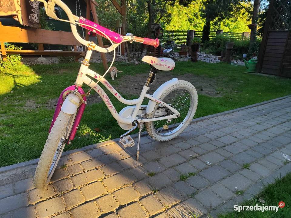 Rower dziewczęcy Flower aluminowa Dębica sprzedam