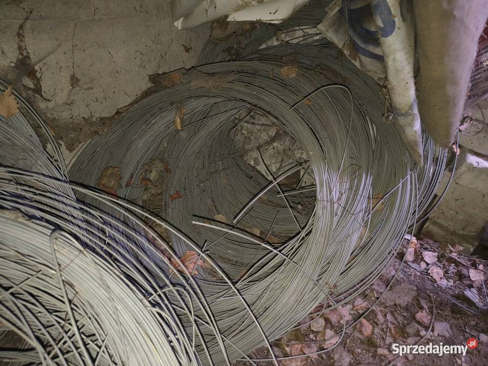 Drut stalowy ocynkowany 24mm świętokrzyskie Mściów