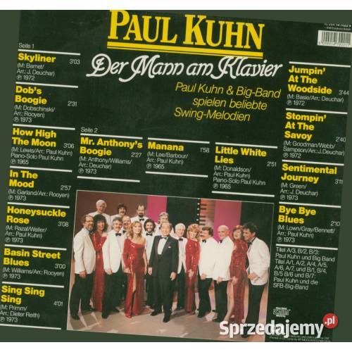 Paul Kuhn Der Mann am Klavier LP EMI Electrola