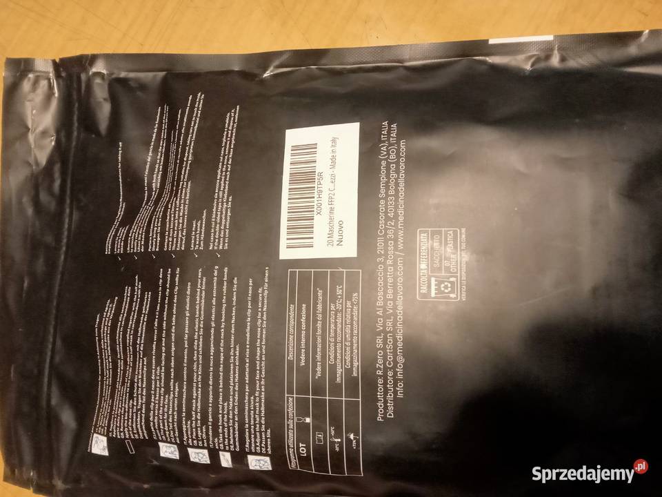 Medicina del lavoro maseczki ochronne włoskie Zamość