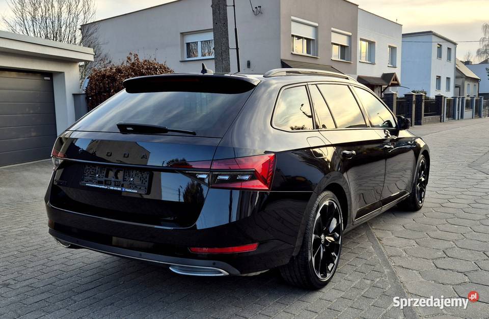 Skoda Superb Sportline 20 TSI 190 80000km wielkopolskie Leszno