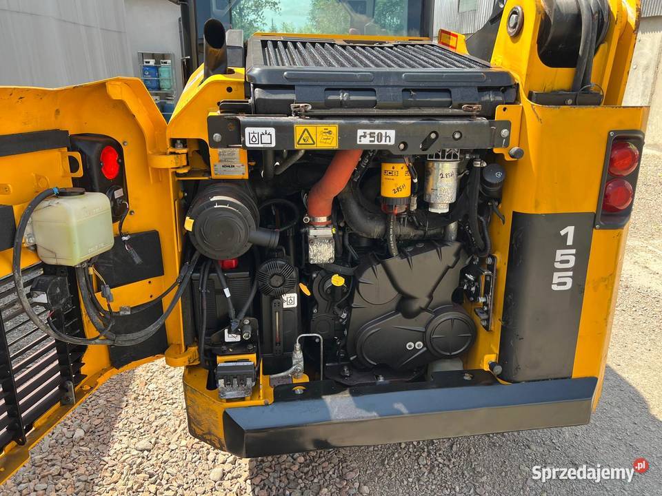Ładowarka burtowa JCB 155 niski przebieg 2019r Brzeźnica
