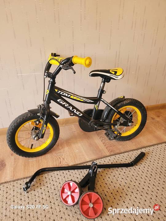 Rowerek GRAND Junior Sport koła 12 akcesoria łódzkie Łódź sprzedam