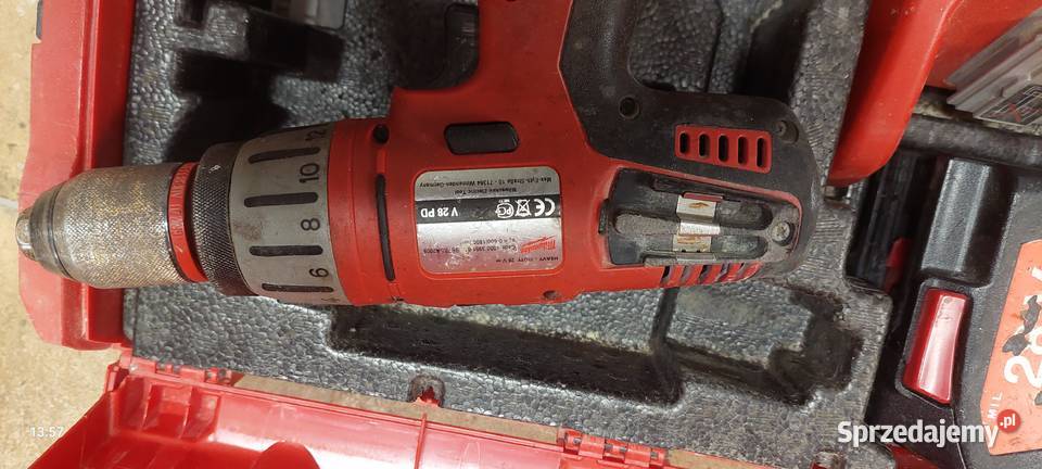 Milwaukee Aku 28V piła wiertarka Somonino