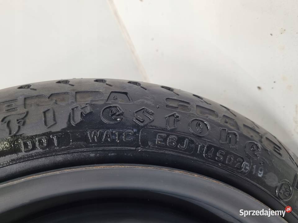 KOŁO DOJAZDOWE ZAPASOWE Nissan Micra K12 Note Chełm