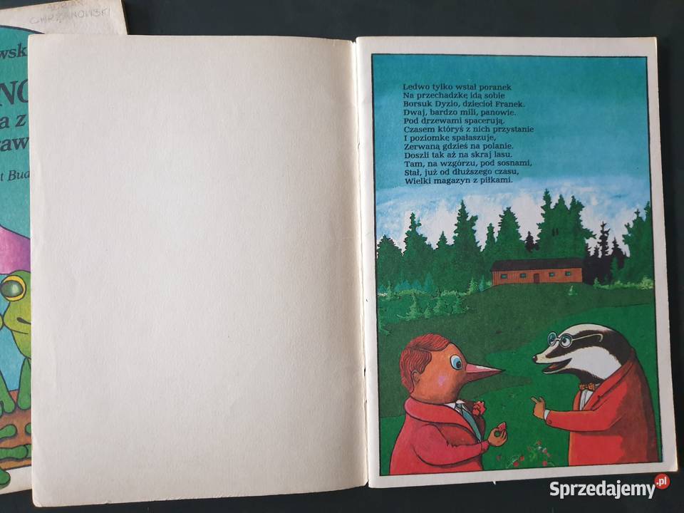 Leśny Klub Sportowy 2 książeczki dzieci lata