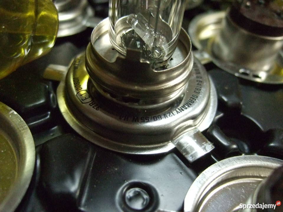 Komplet żółtych selektywnych baniek z żarówkami Pozostałe Miłków