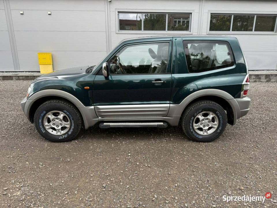 Mitsubishi Pajero Śliczne 4x4 Klima Skóra Super wspomaganie kierownicy łódzkie